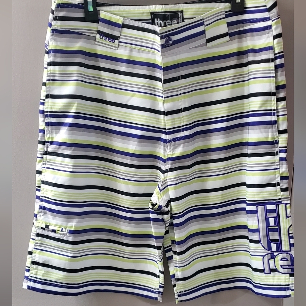 Three By Keith Lidberg Skaeboard Shorts. Sz 34